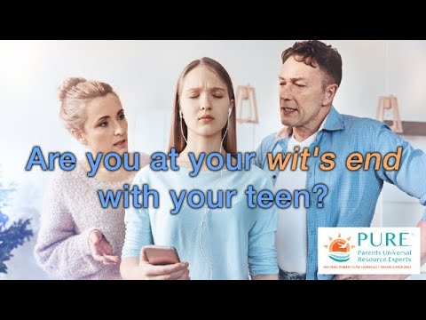 Teen Help: Are you at your wit's end?